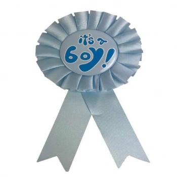 1 Adet Mavi Erkek Baby Shower Anne Parti Rozeti, Baby Shower Parti