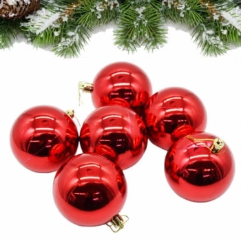 10 CM 4 LÜ CİCİ TOP KIRMIZI