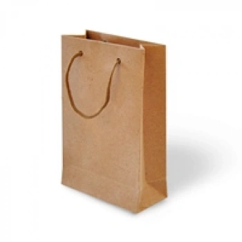 11x16x5 Karton Çanta -Naturel Kraft-