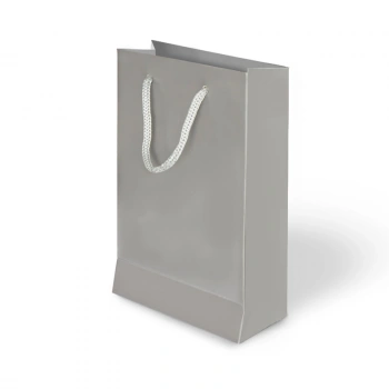 14x17x6 Karton Çanta 24lü -Mat Gümüş-