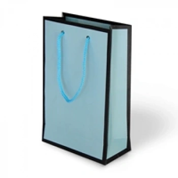 26x40x8 Karton Çanta 10lu -Mat Ada Mavisi-