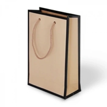 26x40x8 Karton Çanta 10lu -Mat Mum Işığı-