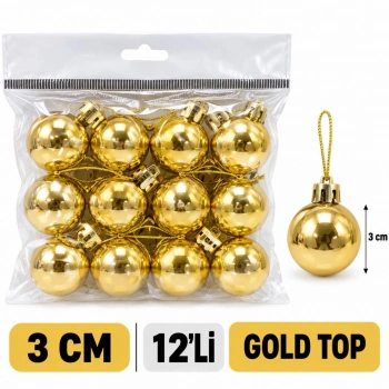3 Cm 12 Li Gold Top
