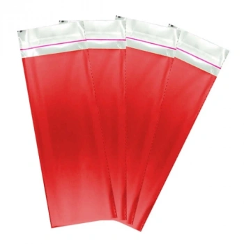 Metalize Poşet 100lü 15x25 -Kırmızı-