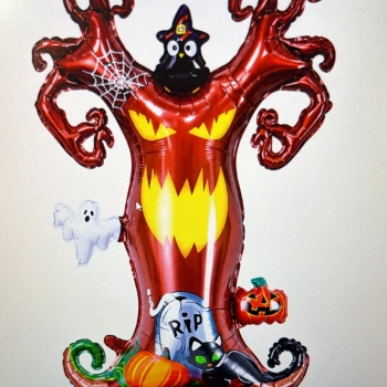 Ayaklı Halloween Ağacı Dallı