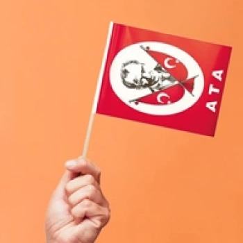 Battal Çıtalı Bayrak 40lı -Atatürk-