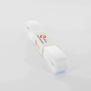 Beyaz Renk 2 Cm Saten Kurdele