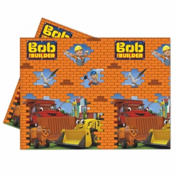 Bob The Builder Plastik Masa Örtüsü 120x180cm