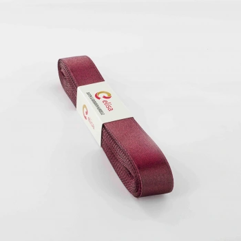 Bordo Renk 2 Cm Saten Kurdele