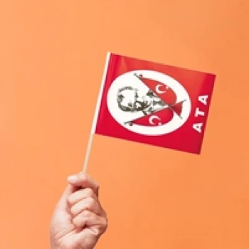 Çıtalı Bayrak 80li -Atatürk-