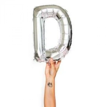 D Harfi Folyo Balon 17 inç