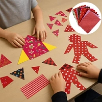 Desenli Elişi Kağıdı 10lu A4