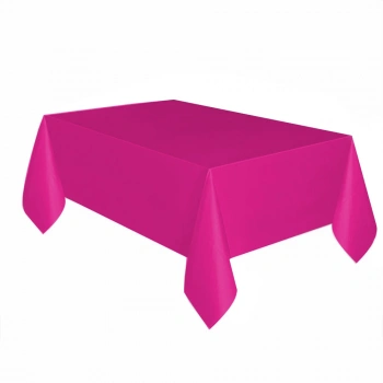 Fuşya Masa Örtüsü 135*270cm 30mik
