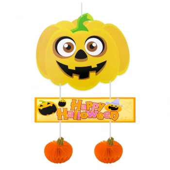 Halloween Bal Kabağı Figürlü Sarkıt Süs