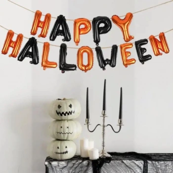 Halloween Folyo Balon Banner
