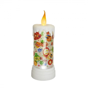 Kar Küresi Mum Silver -DS103-R