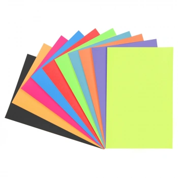 Karışık Fon Kartonu 10lu 100gr 25x35