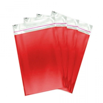 Kırmızı 100lü Metalize Poşet 50x70
