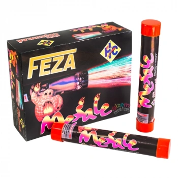 Kırmızı Tekli Maç Meşalesi 1 adet