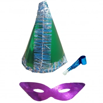 Kotyon Şapka Set (şapka-gözlük-düdük)