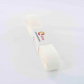 Krem Renk Grogren Kurdele 2 cm - 10 m