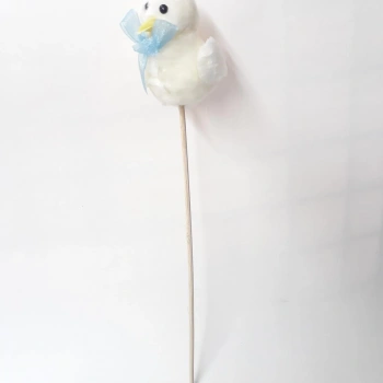 Mavi Civciv Çubuklu Bebek Şekeri 12 Adet