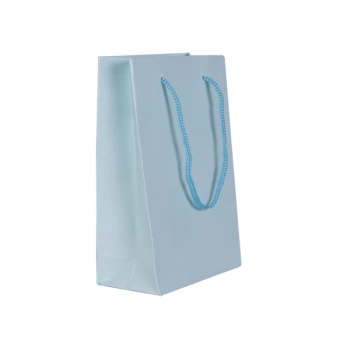 Mavi Karton Çanta 11x16,5cm