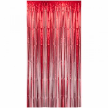 Metalik Püsküllü Duvar Perdesi