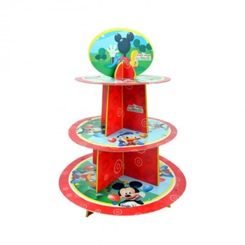 Mickey Playful Lisanslı Cupcake Standı