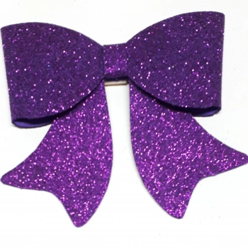 Mor Renk Simli Eva Küçük Fiyonk 12 cm