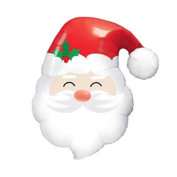 Noel Baba Kafa Folyo Balon