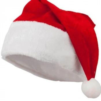 Polar Tekli Noel Baba Şapkası