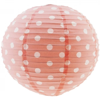 Puantiyeli  Kağıt Fener 30cm