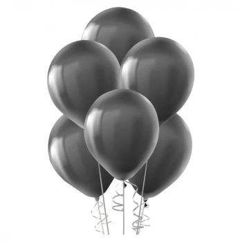 Siyah Pastel Balon 12