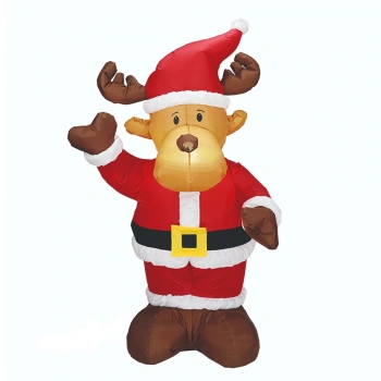 Yılbaşı Geyik Şişme Dekor