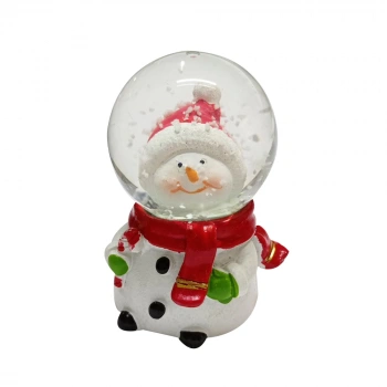 Yılbaşı Kardan Adam Kar Küresi 7cm