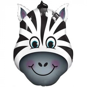 Zebra Folyo Balon
