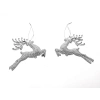 2li Gümüş Geyik Süs