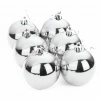 8 Cm 6Lı Top Gümüş