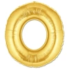 Gold O Folyo Balon 40 İnç 100 Cm