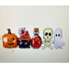 Halloween Birleşik Set Folyo Balon