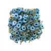 Mavi Nazar Boncuklu Çengelli İğne (100 Adet)
