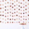 Rose Gold Yıldız Kağıt Sarkıt Süs 4 Metre