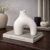 Mat Modern Arch Form Seramik Dekoratif Vazo