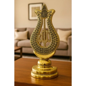 ALLAH YAZILI ESMAÜL HÜSNA KONSOL ÜSTÜ DEKORATİF BİBLO 27X12