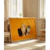 1. Renkli Kedi Üçlüsü Poster