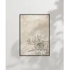 Modern Hat Sanatı Allah Kaligrafi Duvar Poster