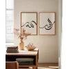 Allah – Muhammed Hat Yazılı 2li Duvar Poster Seti
