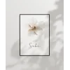 Sabr Minimal Çiçek Temalı Duvar Poster