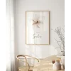 Sabr Minimal Çiçek Temalı Duvar Poster